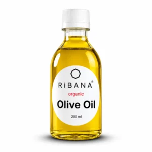 RiBANA Organic Extra Virgin Olive Oil - 100% Pure Cold-Pressed - 200ml