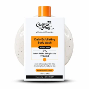 Chemist At Play Exfoliating Body Wash (236ml) | Clear Skin & Tan, Acne Treatment