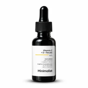 Minimalist Vitamin C + E + Ferulic 16% Face Serum – 20ml