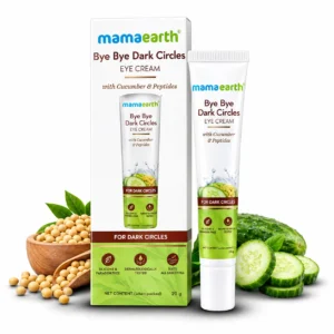 Mamaearth Bye Bye Dark Circles Eye Cream – With Peptides & Coffee 20g