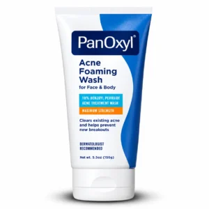 PanOxyl Acne Foaming Wash Benzoyl Peroxide 10% Maximum Strength (156gm)